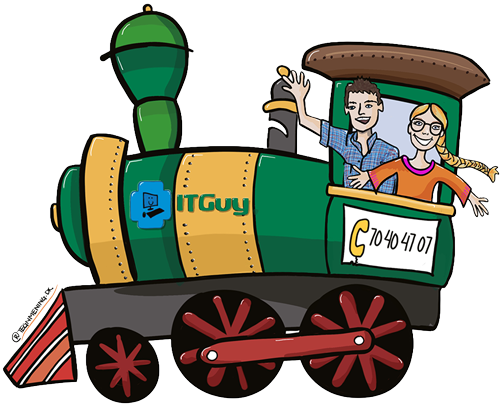 Vi sørger for, at du kommer sikkert med fra start til slut – Med os som lokomotiv holder vi din IT kørende på skinner, så du kan fokusere på din forretning, mens vi tager os af teknikken.